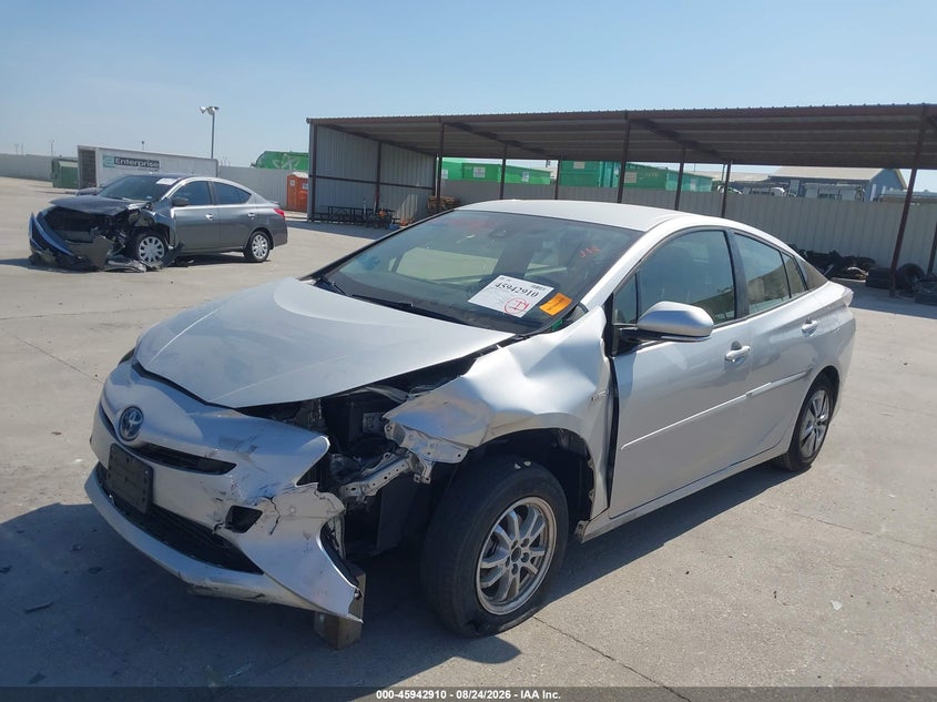 2017 Toyota Prius, Удар спереду, IAAI, VIN JTDKBRFU9H3574057 — фото 2