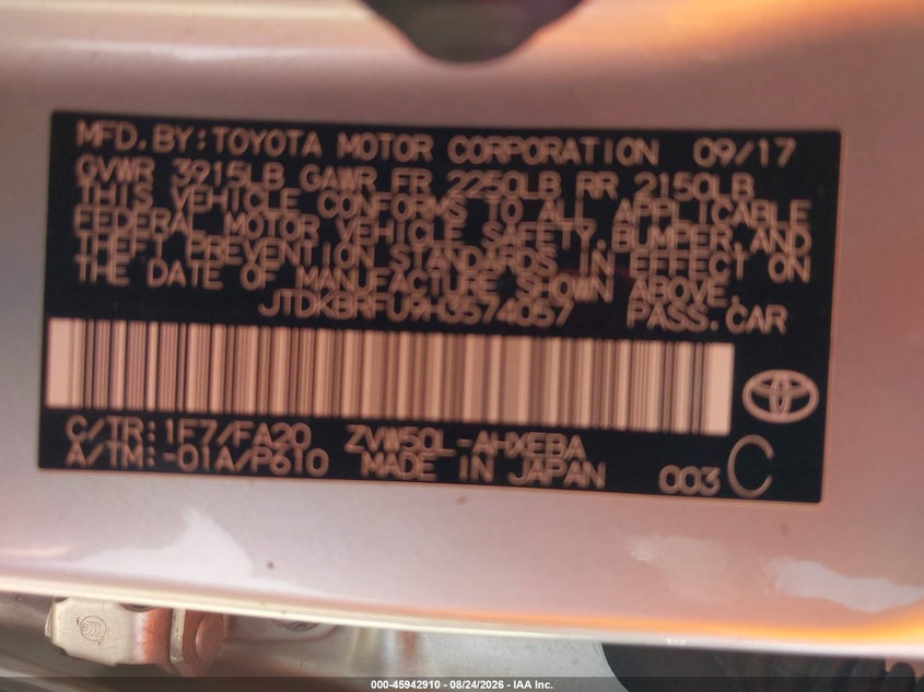 TOYOTA PRIUS - zdjęcie 9