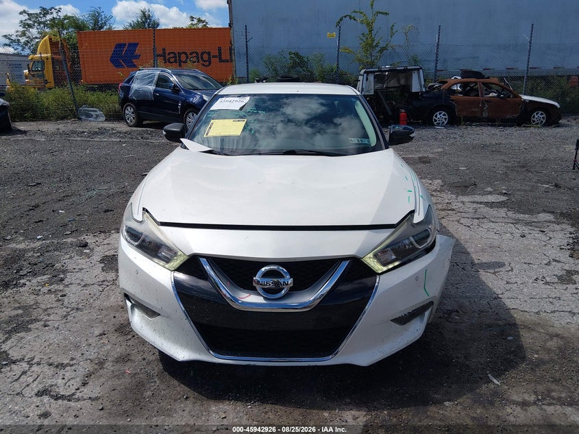 2017 NISSAN MAXIMA SEDAN 3.5L V-6 DOHC, VVT, 300HP