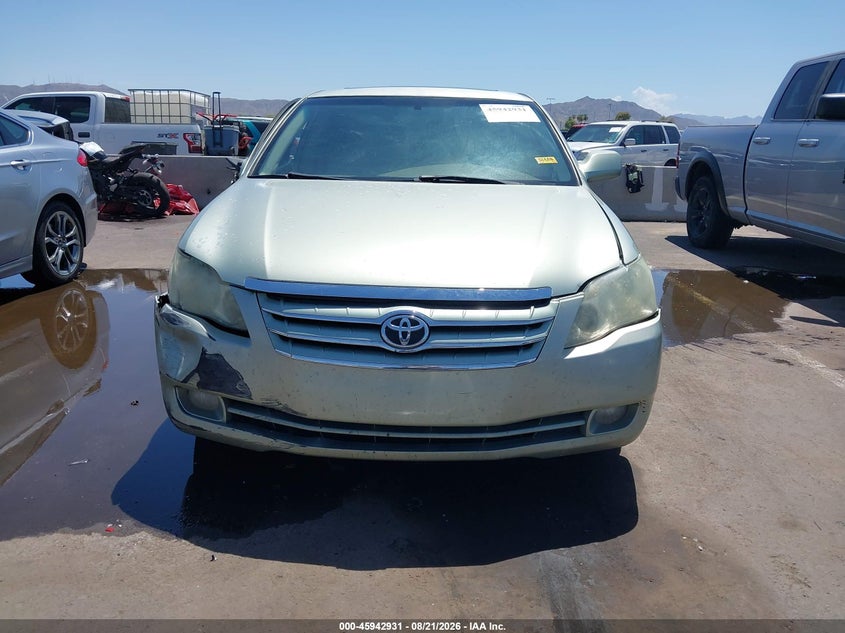 TOYOTA AVALON 2006 VIN 4T1BK36B56U136022