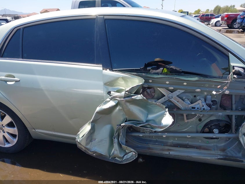 TOYOTA AVALON 2006 VIN 4T1BK36B56U136022