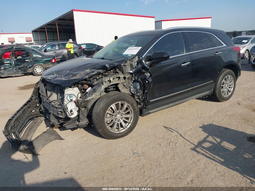 2017 Cadillac XT5, Удар спереду, IAAI, VIN 1GYKNBRS7HZ278504 — фото 2
