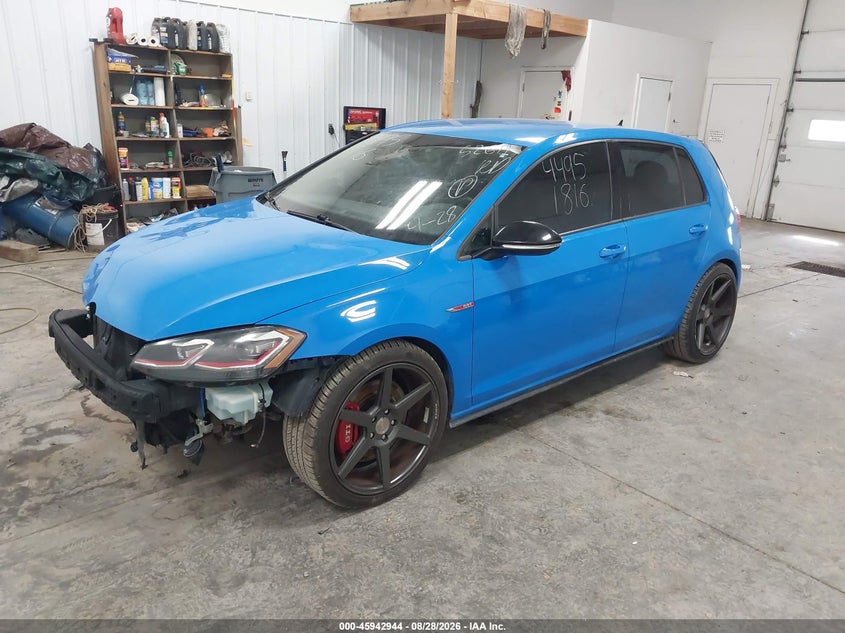 VOLKSWAGEN GOLF GTI 2019 VIN 3VW5T7AU1KM016678