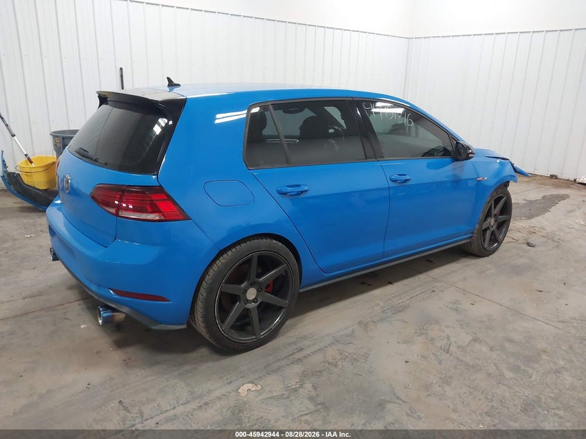 VOLKSWAGEN GOLF GTI 2019 VIN 3VW5T7AU1KM016678