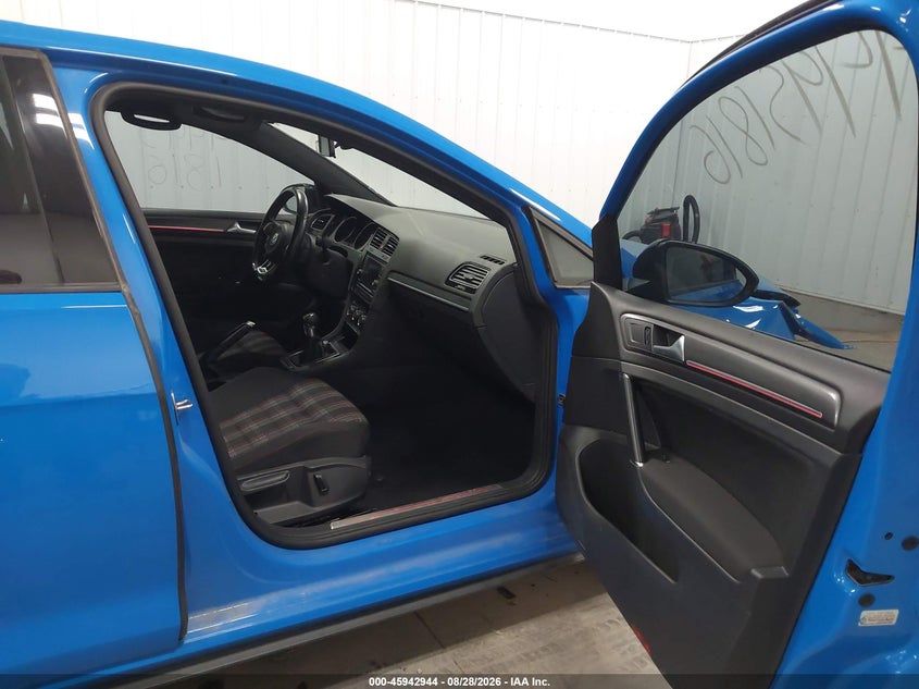 VOLKSWAGEN GOLF GTI 2019 VIN 3VW5T7AU1KM016678
