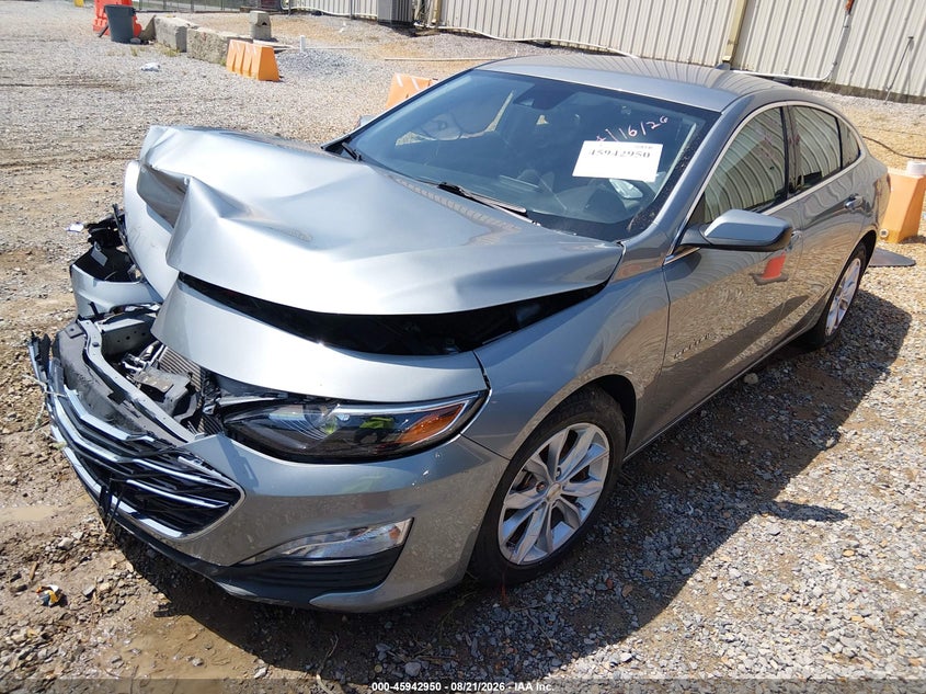 2025 Chevrolet Malibu, Front End, IAAI, VIN 1G1ZD5ST5SF142515 — photo 2