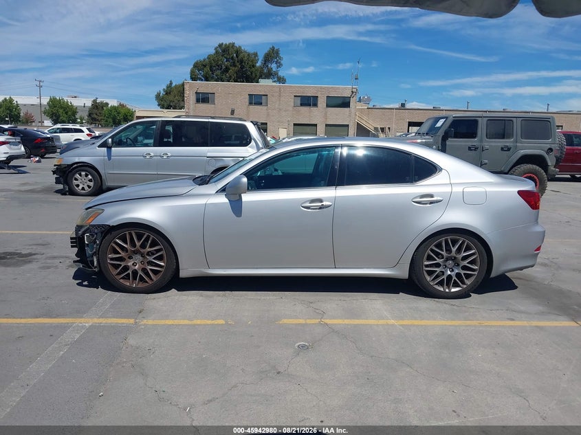 2006 LEXUS IS SEDAN 2.5L V-6 DI, DOHC, VVT, 204HP