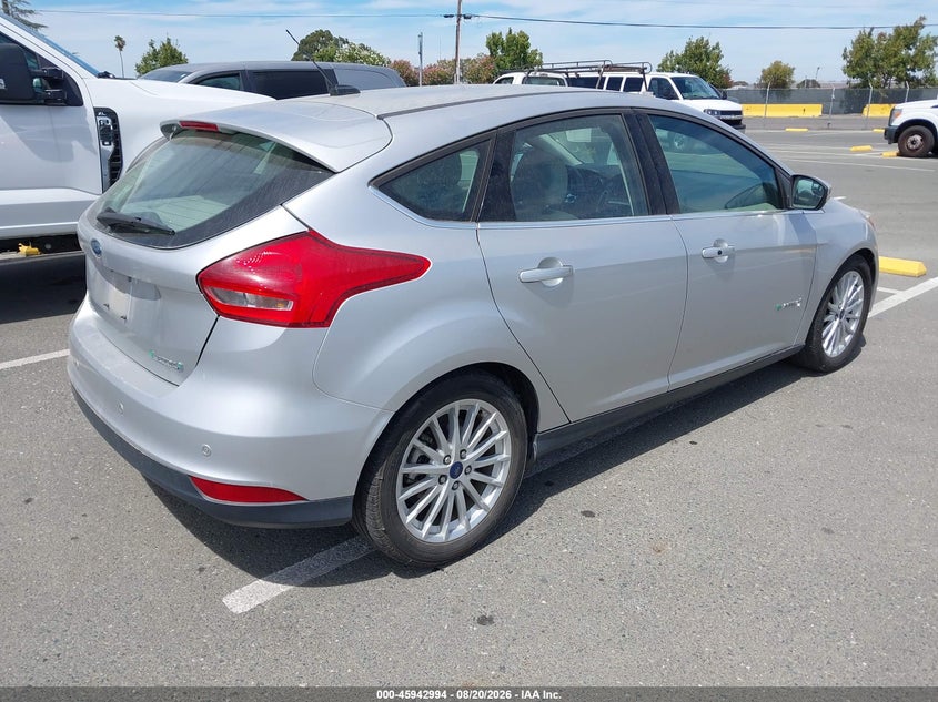 Vin: 1fadp3r4xjl296137, lot: 46442166, ford focus electric 20184