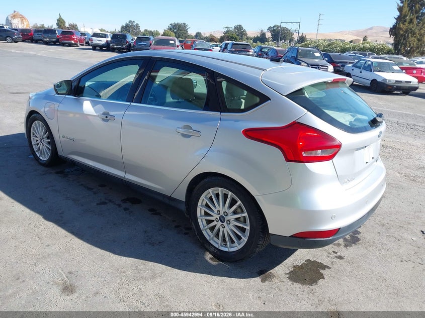 Vin: 1fadp3r4xjl296137, lot: 46442166, ford focus electric 20183