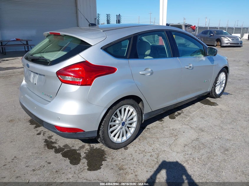 Vin: 1fadp3r4xjl296137, lot: 46442166, ford focus electric 20184
