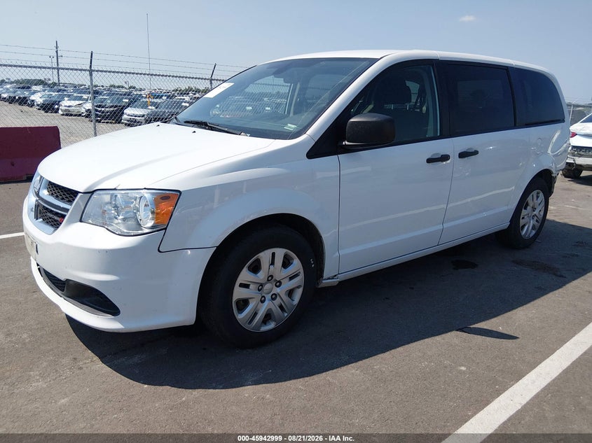 2019 Dodge Caravan, Удар сзади, IAAI, VIN 2C4RDGBG6KR781372 — фото 2