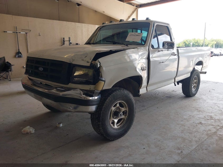 1993 Ford F150, Front End, IAAI, VIN 1FTEF14H1PN145522 — photo 2