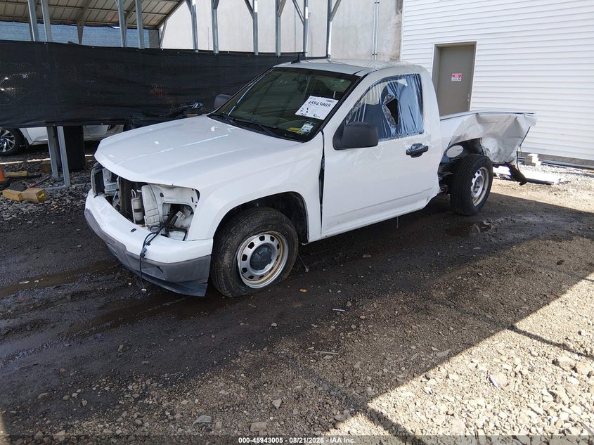 2010 Chevrolet Colorado, Left Side, IAAI, VIN 1GCCSBD92A8105704 — photo 2