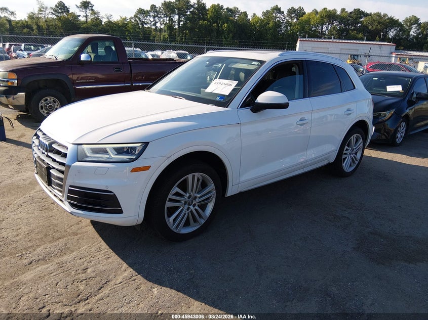 AUDI Q5 2018 VIN WA1BNAFY3J2221394