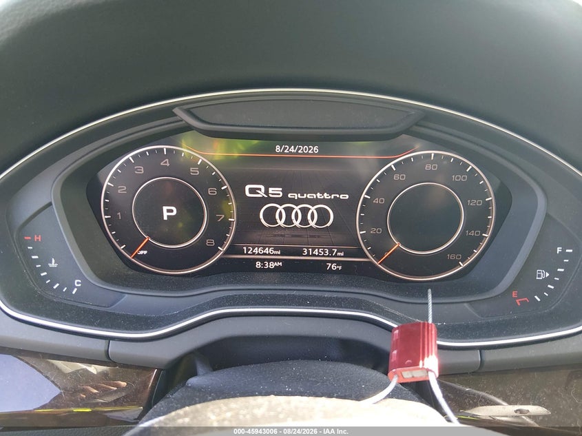 AUDI Q5 2018 VIN WA1BNAFY3J2221394