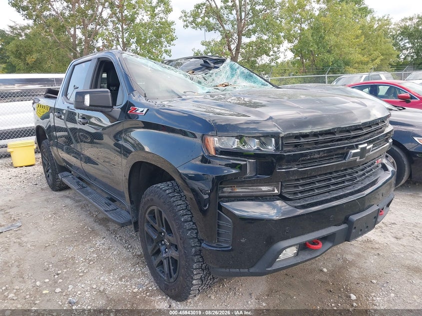 Vin: 3gcpyfed7mg207878, lot: 46442191, chevrolet silverado 1500 4wd  short bed lt trail boss 2021 img_1