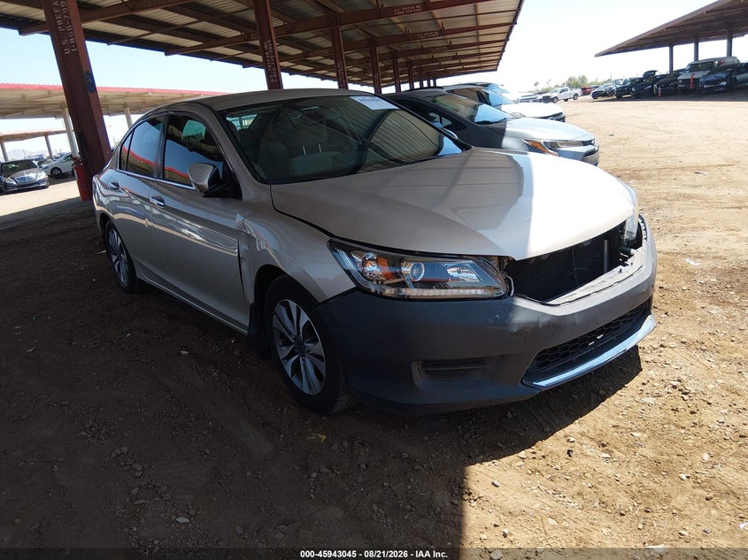 2013 Honda Accord Lx, Front & Rear, IAAI, VIN 1HGCR2F36DA099201