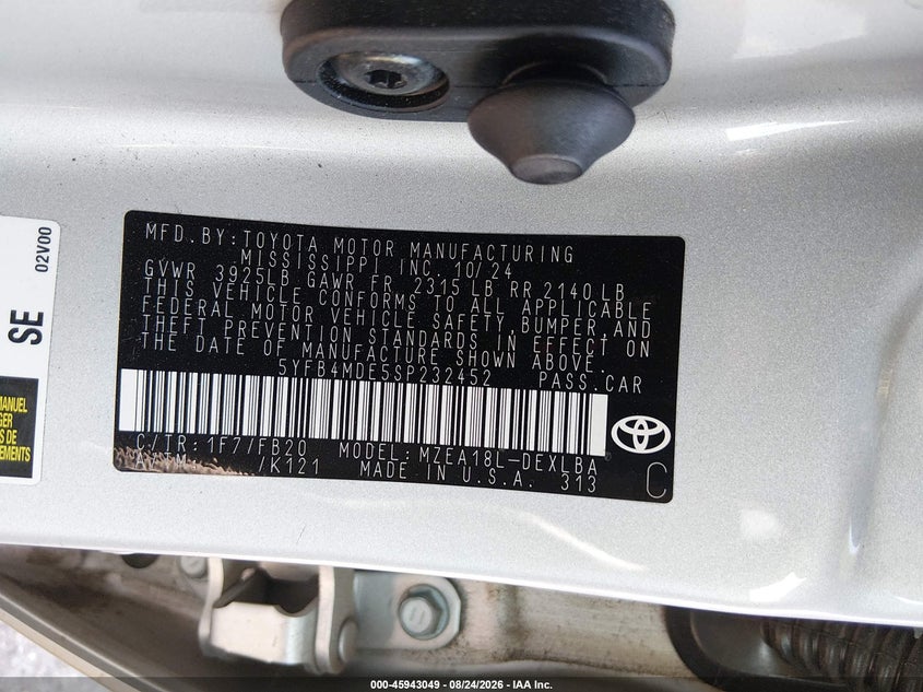 TOYOTA COROLLA - zdjęcie 9