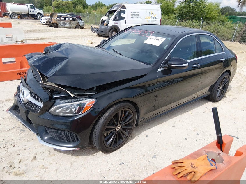 2015 MERCEDES-BENZ C 300 auction photo 2