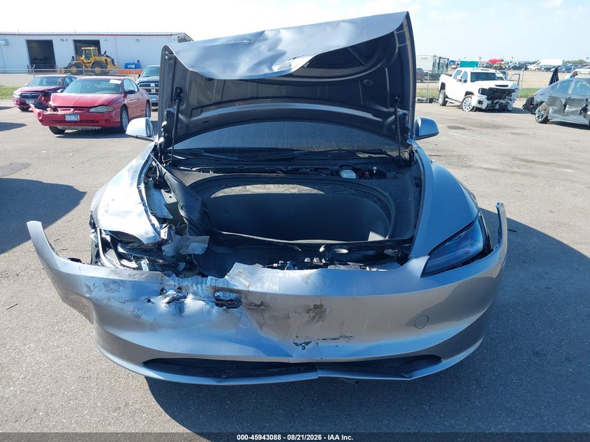 TESLA MODEL 3 2025 VIN 5YJ3E1EB1SF078354