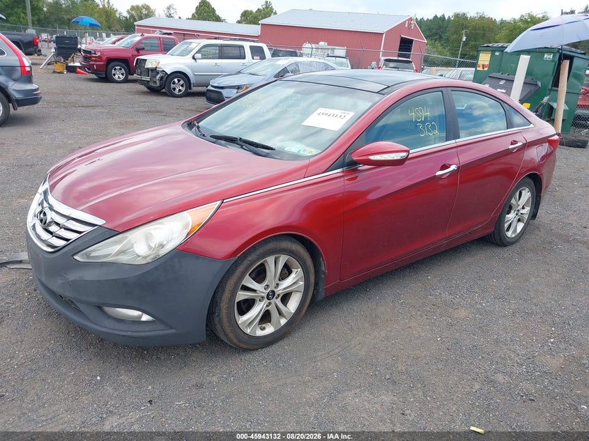 2013 Hyundai Sonata, Неизвестно, IAAI, VIN 5NPEC4AC1DH642667 — фото 2