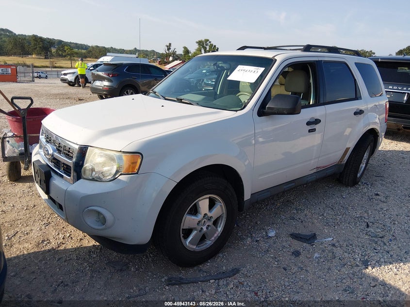 2012 Ford Escape, Left Rear, IAAI, VIN 1FMCU0D78CKA80726 — photo 2
