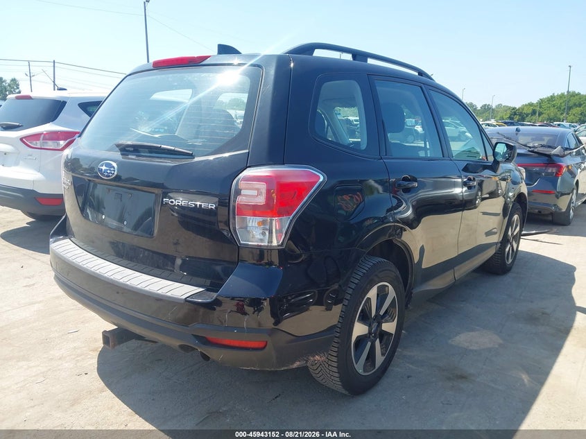 2018 SUBARU FORESTER auction photo 4