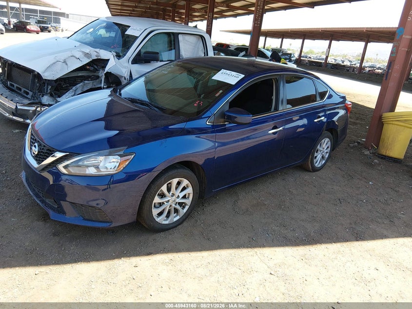 2019 Nissan Sentra Sv, Оба бока, IAAI, VIN 3N1AB7AP8KY231517 — фото 2