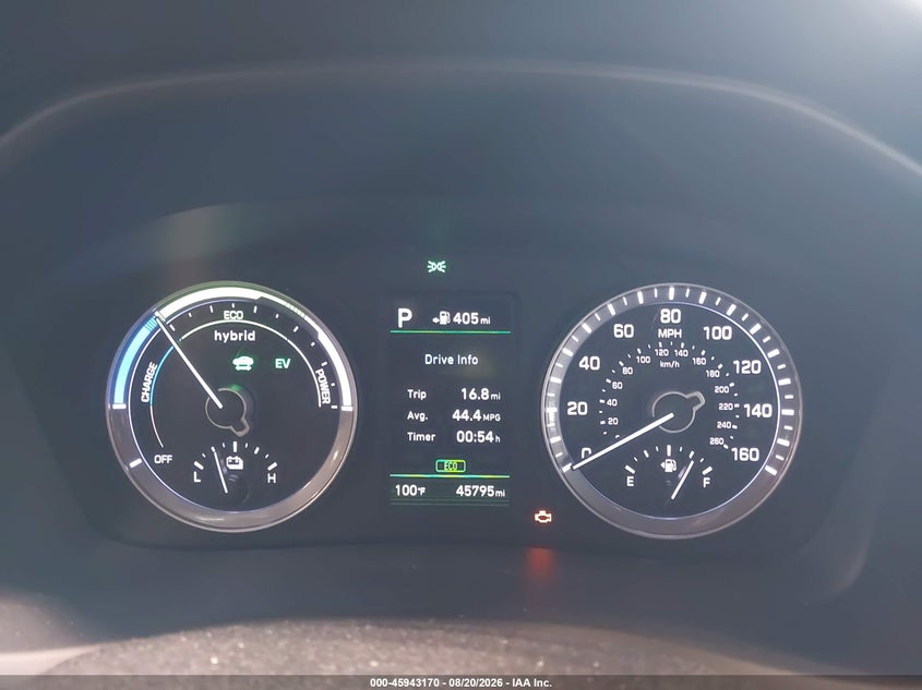 2018 HYUNDAI SONATA HYBRID auction photo 7
