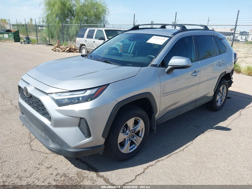 2023 Toyota RAV 4, Правий зад, IAAI, VIN 2T3W1RFV3PW244004 — фото 2