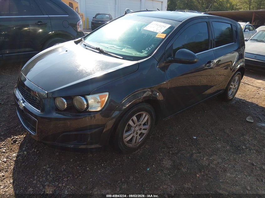 Vin: 1g1jc6sh7f4129610, lot: 46442406, chevrolet sonic lt auto 20152