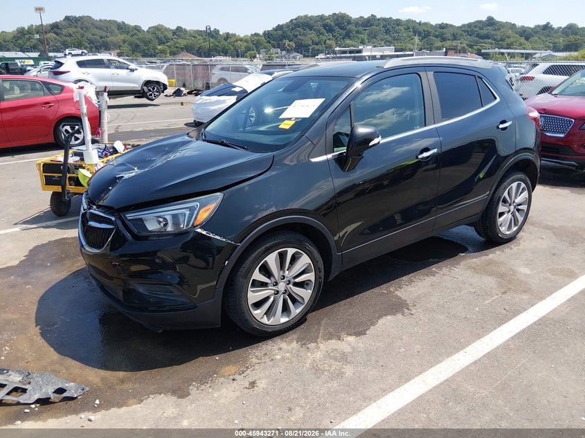 Vin: kl4cjasb3kb762092, lot: 46442443, buick encore fwd preferred 20192