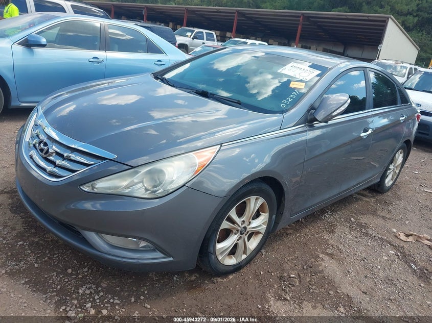 Vin: 5npec4ac8bh032391, lot: 46442444, hyundai sonata limited 20112