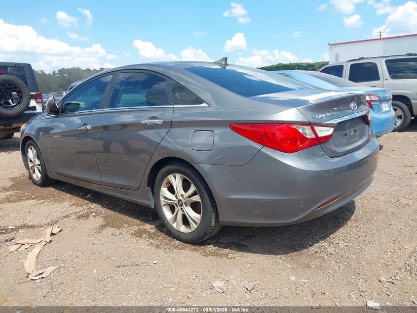 Vin: 5npec4ac8bh032391, lot: 46442444, hyundai sonata limited 20113