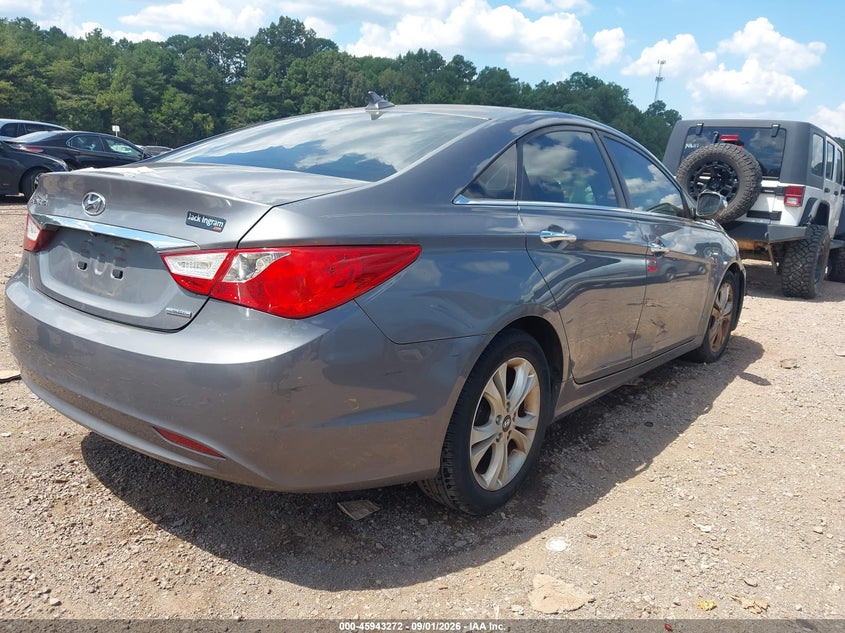 Vin: 5npec4ac8bh032391, lot: 46442444, hyundai sonata limited 20114