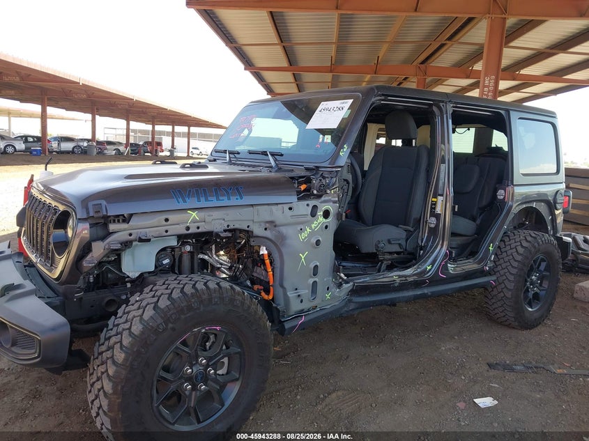 JEEP WRANGLER 4XE 2025 VIN 1C4RJXN61SW578618