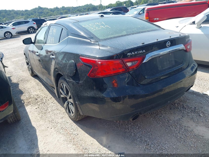 Vin: 1n4aa6ap3hc443744, lot: 46442471, nissan maxima 3.5 platinum 20173