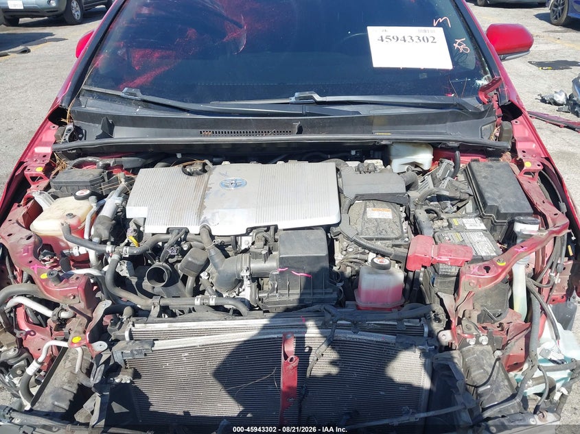 2017 TOYOTA PRIUS HATCHBACK 1.8L I-4 DOHC, VVT, 95HP