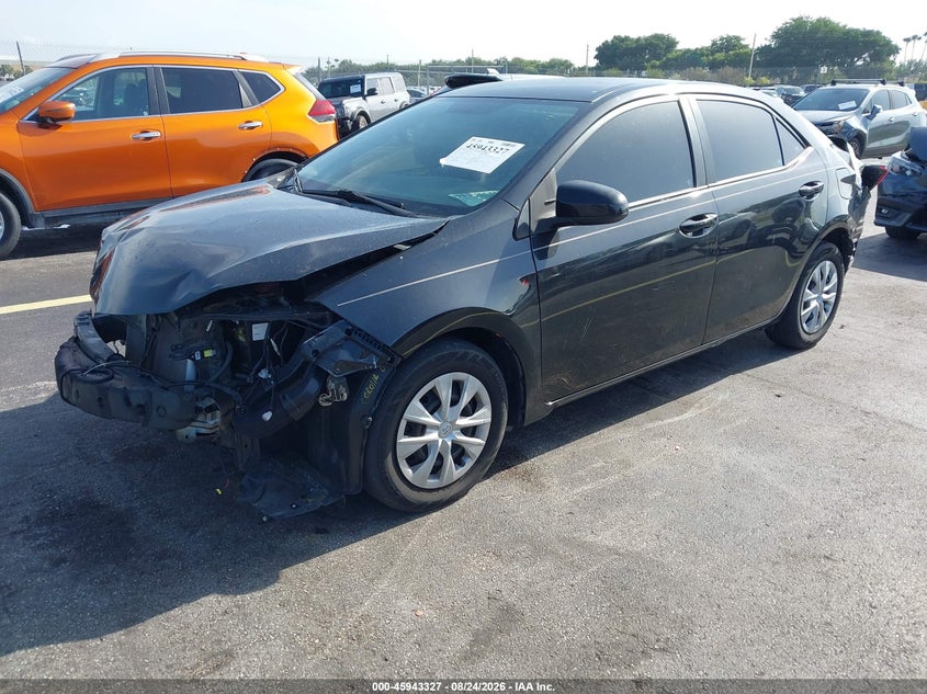 2016 TOYOTA COROLLA SEDAN 1.8L I-4 DOHC, VVT, 132HP