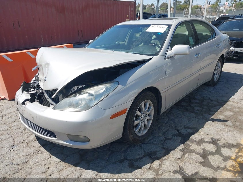 LEXUS ES 300 2002 VIN JTHBF30G920045574
