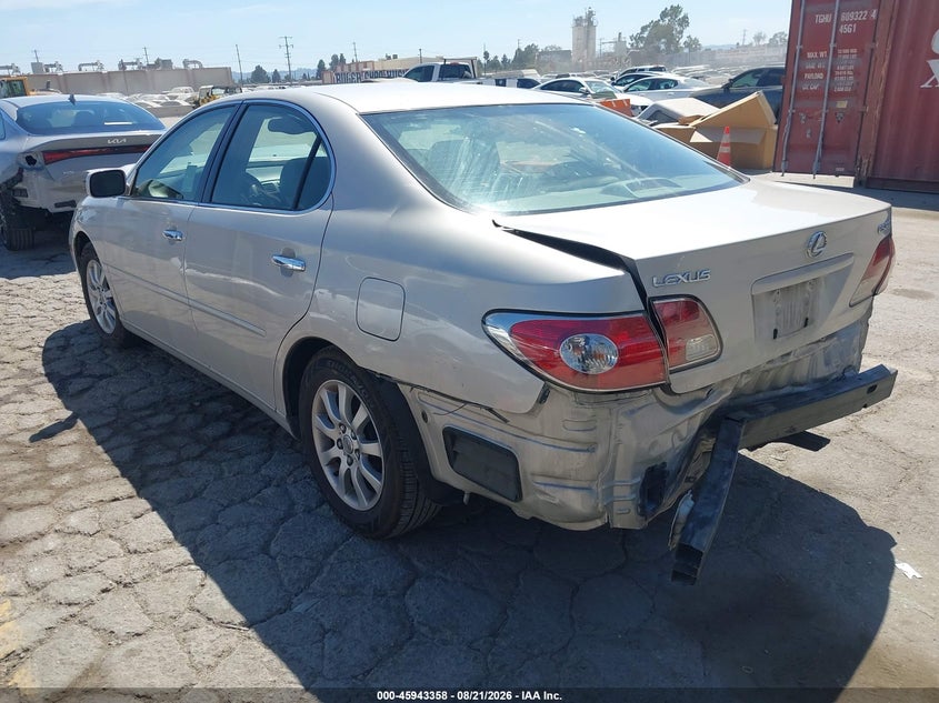 LEXUS ES 300 2002 VIN JTHBF30G920045574