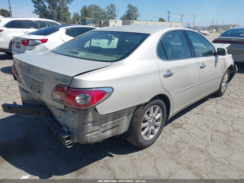 LEXUS ES 300 2002 VIN JTHBF30G920045574