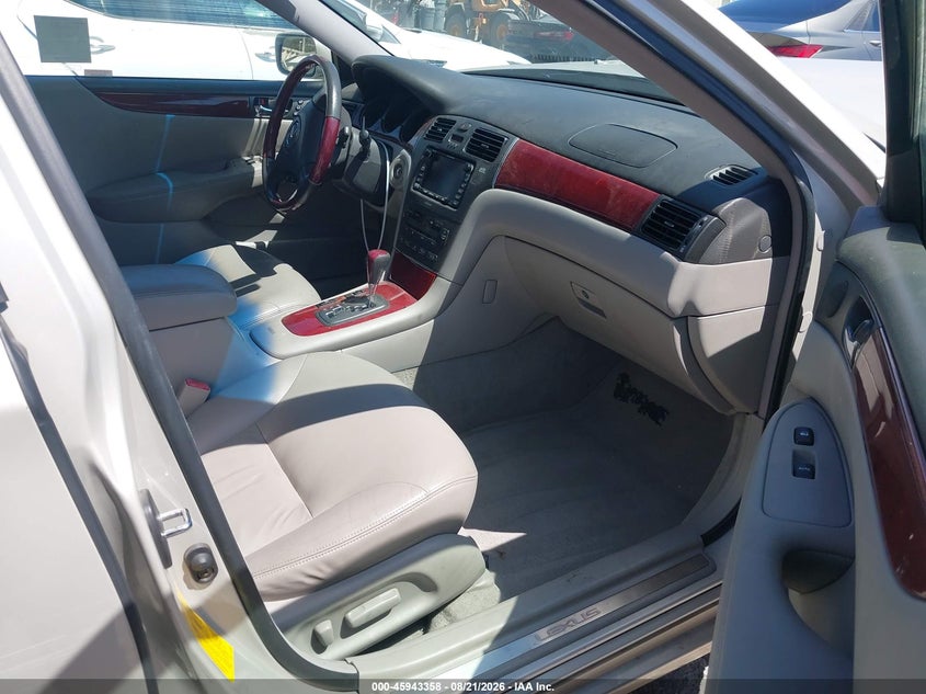 LEXUS ES 300 2002 VIN JTHBF30G920045574