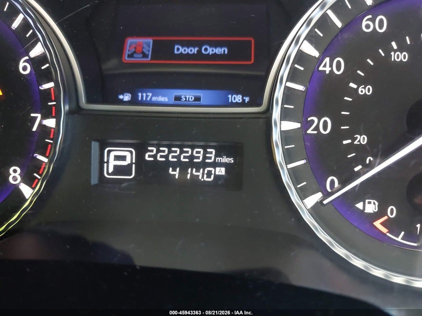 2013 INFINITI JX35 auction photo 7