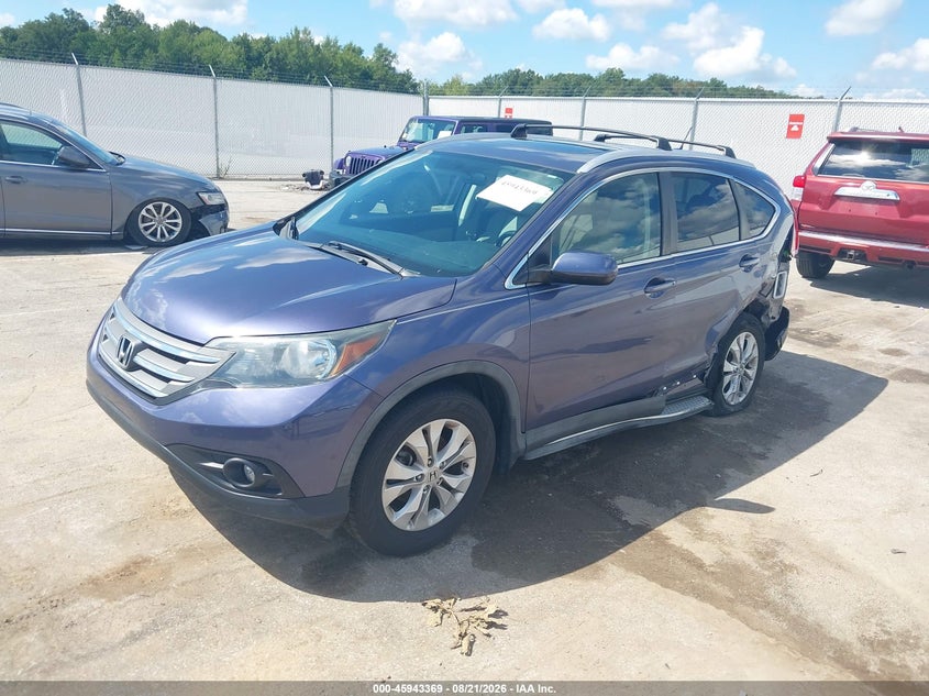 2012 Honda CR-V, Left Side, IAAI, VIN 5J6RM3H78CL013560 — photo 2