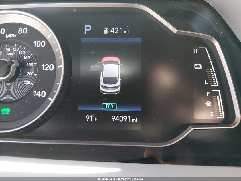 HYUNDAI IONIQ HYBRID 2020 VIN KMHC65LC2LU232980