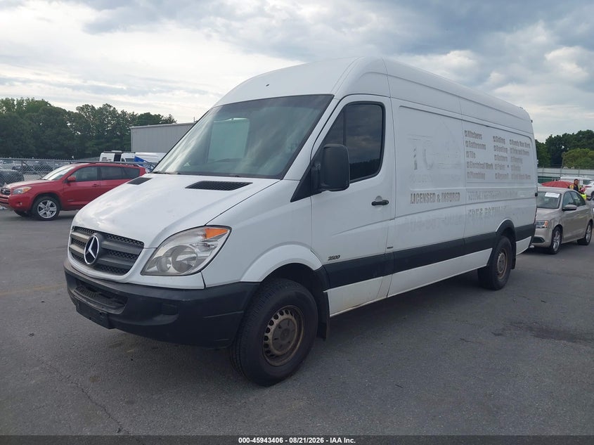 Vin: wd3pe8cb2c5685857, lot: 46442578, mercedes-benz sprinter 2500 high roof 20122