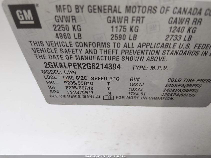 2016 GMC TERRAIN SLT · Фото 9