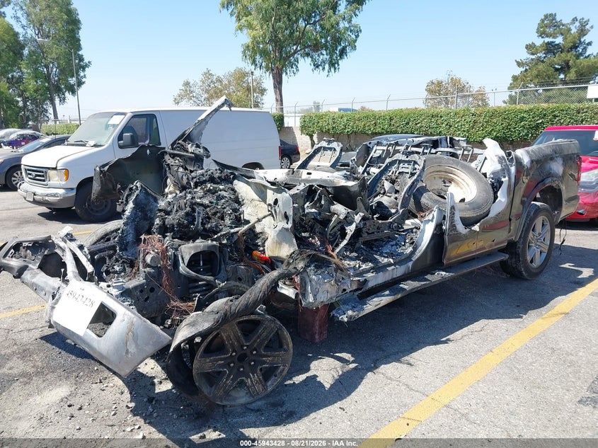 2018 Ford F-150, Total Burn, IAAI, VIN 1FTEW1CG0JKF60366 — photo 2