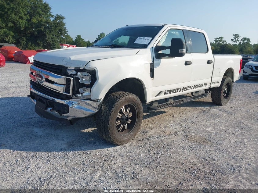 2019 Ford F-250 Xlt, Left Front, IAAI, VIN 1FT7W2BT4KED75556 — photo 2